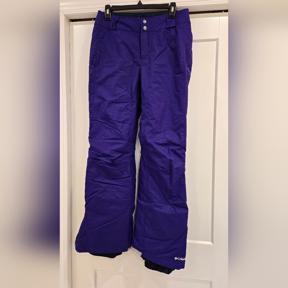 Womens Columbia Waterproof Ski/Snow Insulated Pants Sz Medium